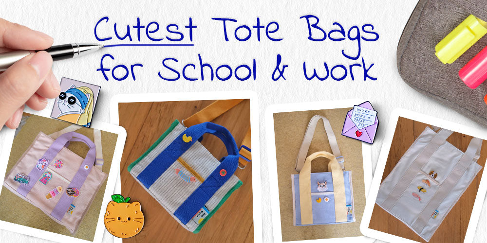 5 Cutest Tote Bags for School & Work (Updated 2024!)