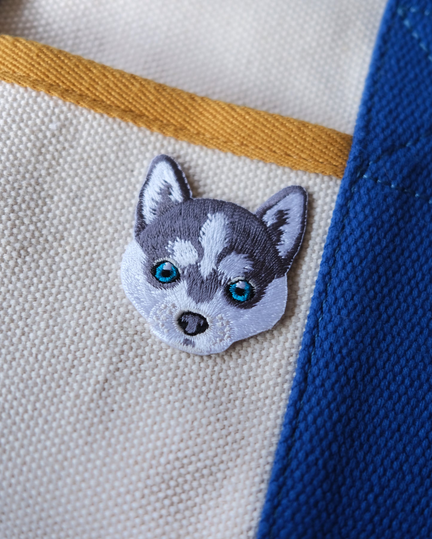 Siberian Husky Iron-on Patch