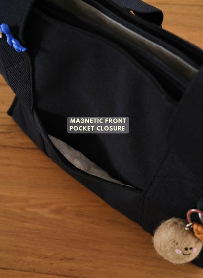 The Black Laptop Tote V2