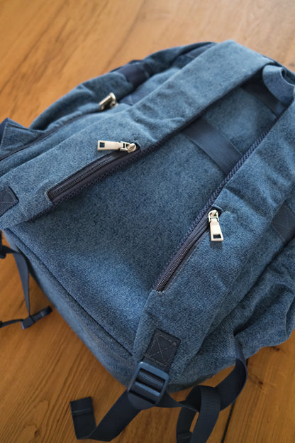Coming soon: The Denim Analog Backpack (Water Repellent)