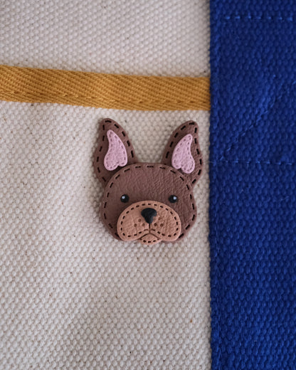 Frenchie Clay Bobbin/ Charm
