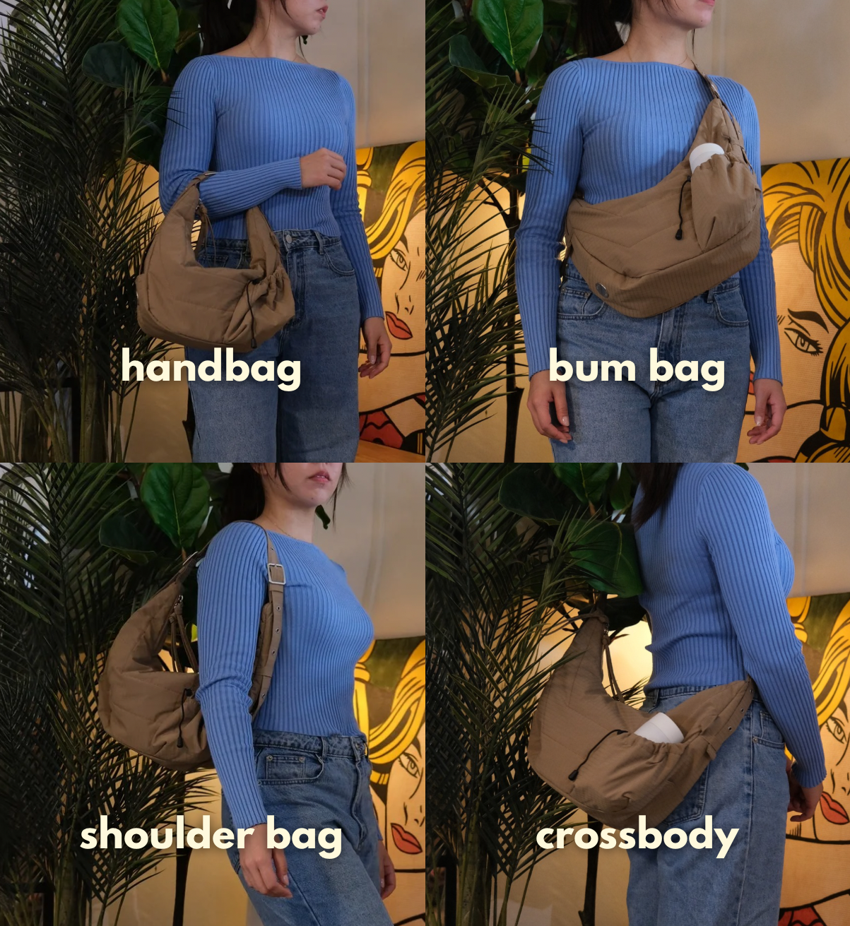 The Medium Utility Bag - Chai