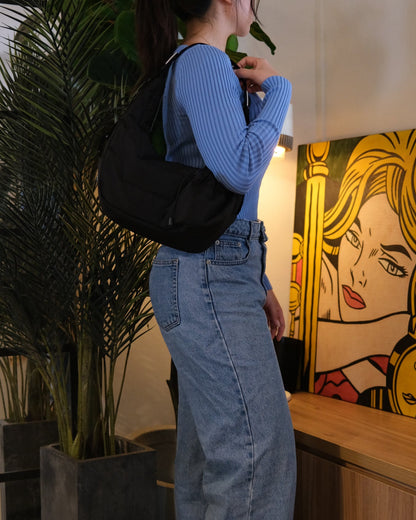 The Medium Utility Bag - Noir