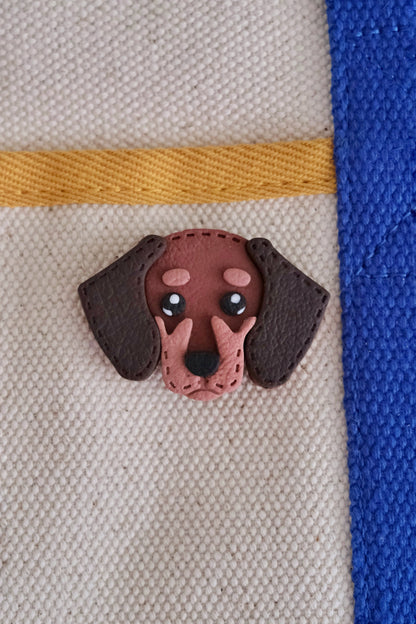 Dachshund Clay Bobbin/ Charm