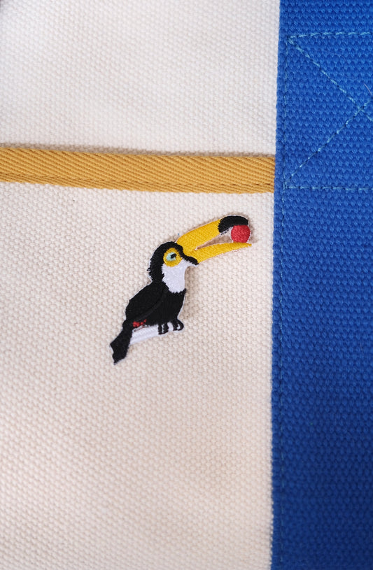 Toucan Iron-on Patch.