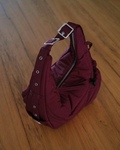 The Medium Utility Bag - Merlot