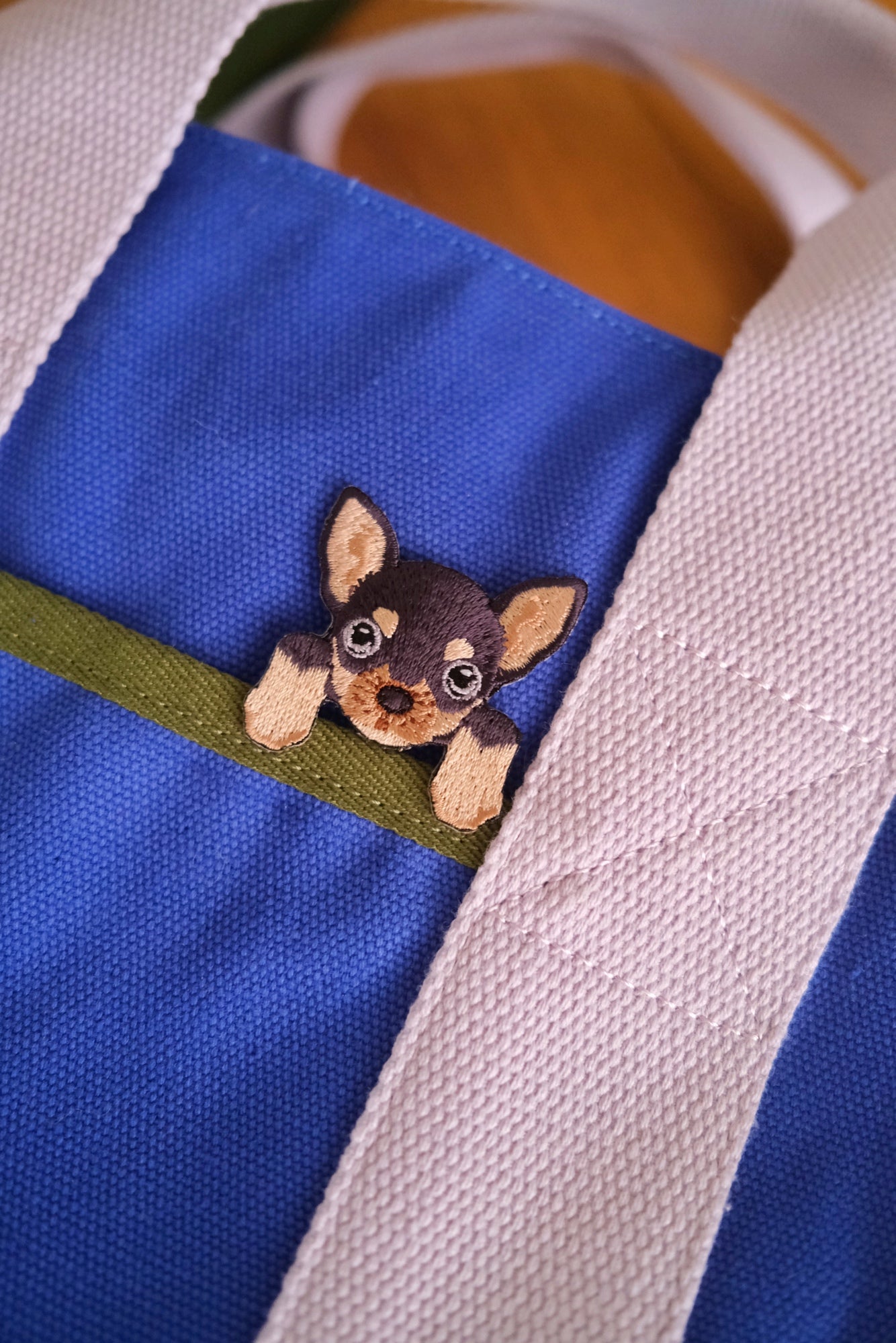 Chihuahua Iron-on Patch.