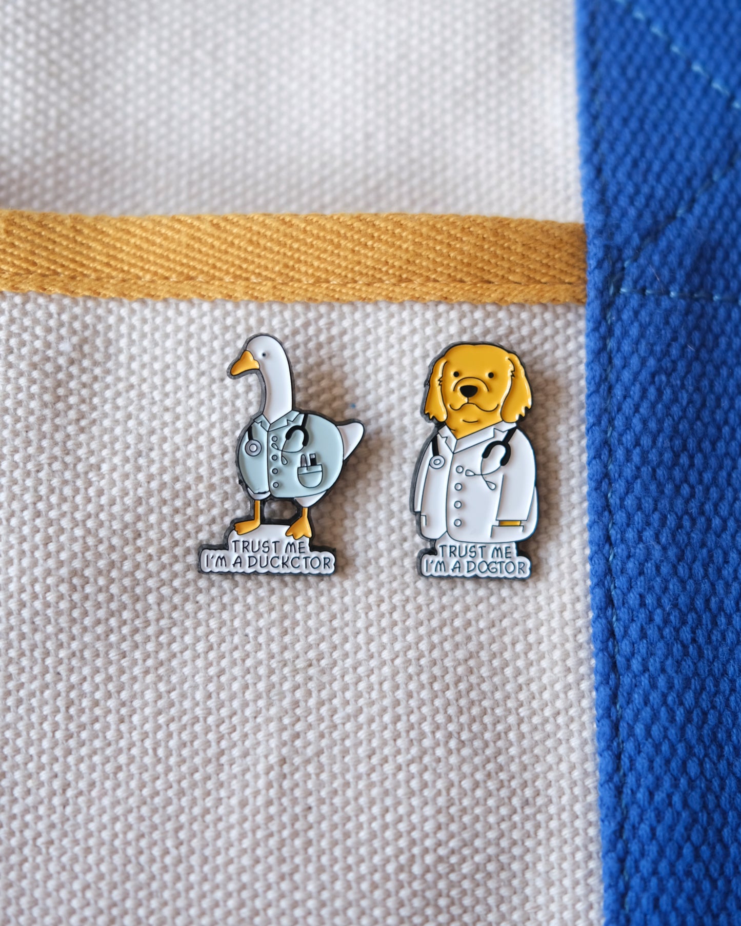 "Trust me, I'm a Duckctor" Enamel Pin