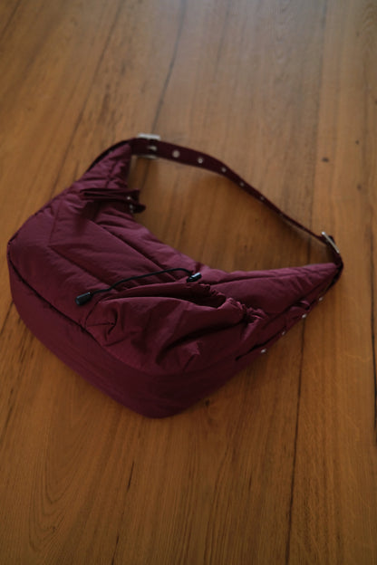 The Medium Utility Bag - Merlot