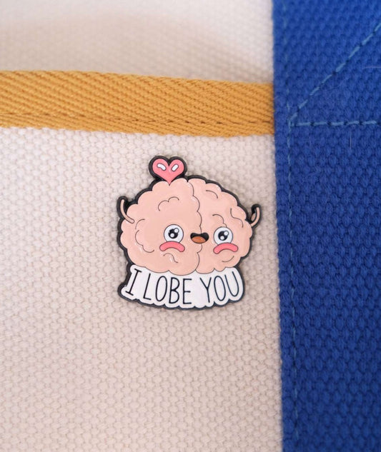 "I Lobe You" Enamel Pin