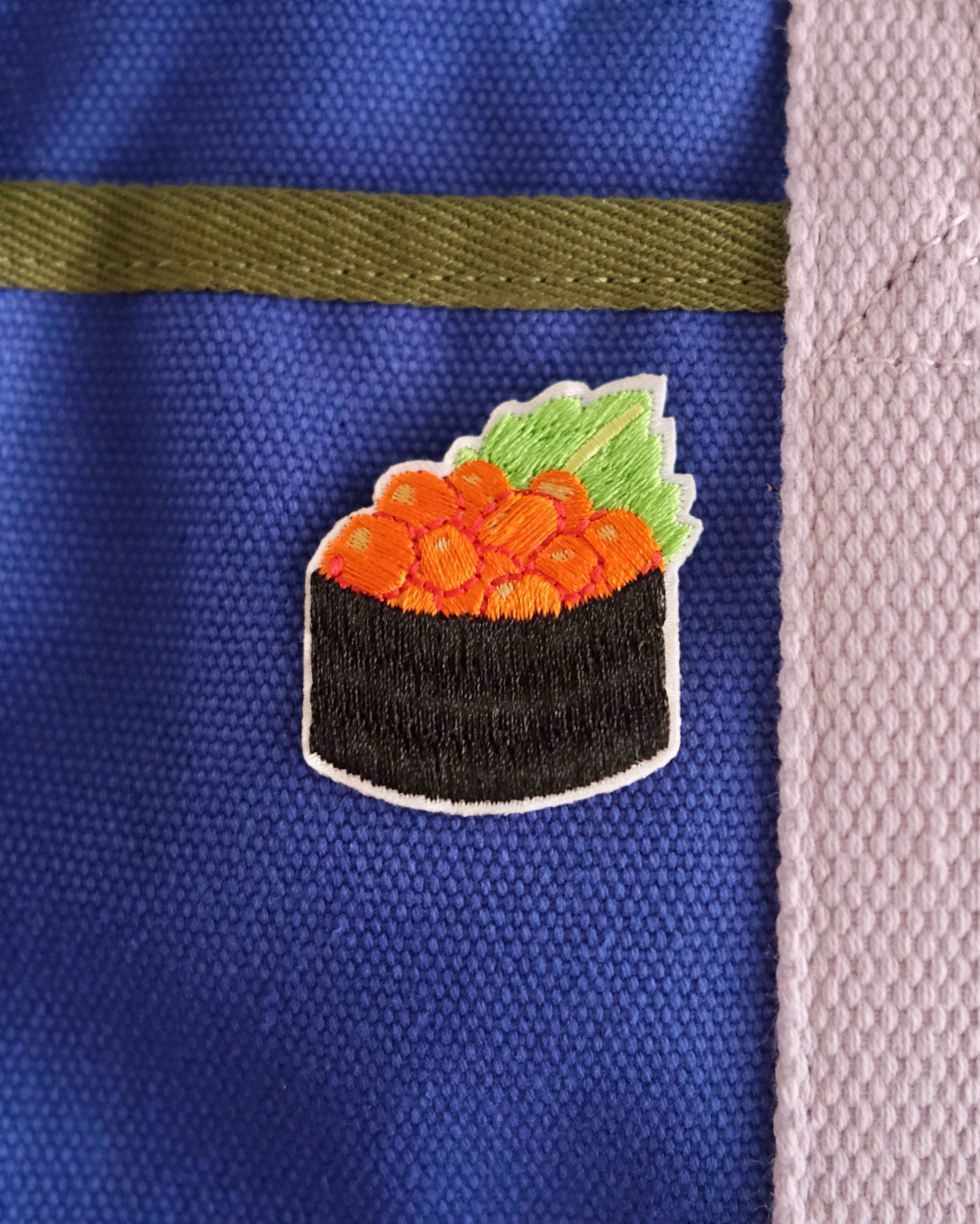 Ikura Sushi Iron-on Patch