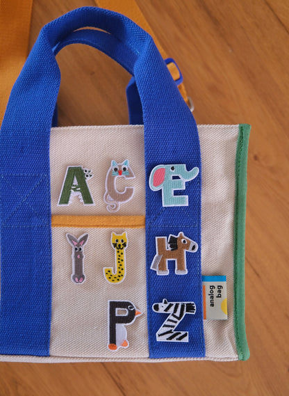 Animal Alphabets Iron-on Patch