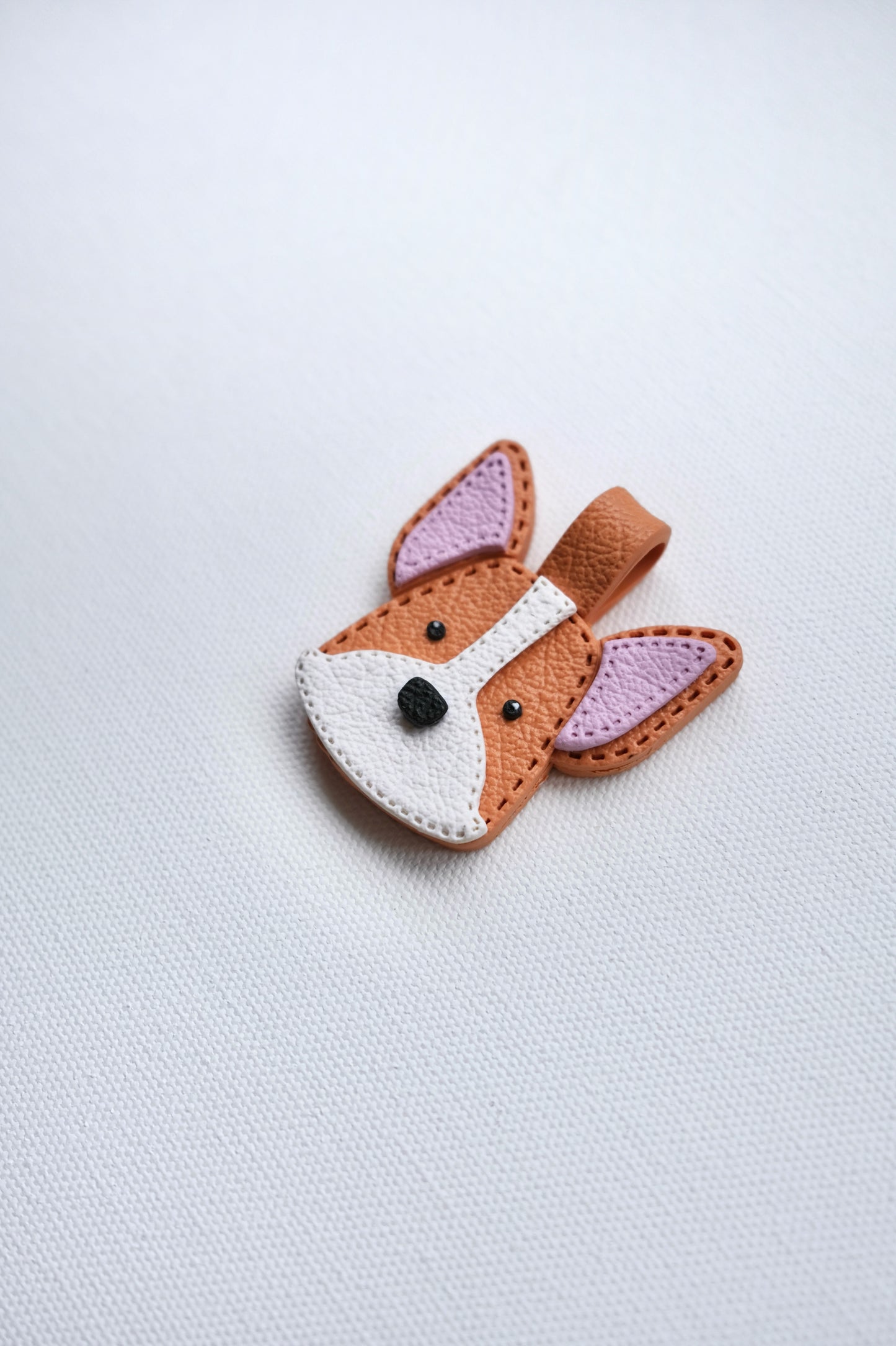 Corgi Clay Bobbin/ Charm