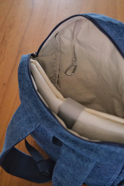 Coming soon: The Denim Analog Backpack (Water Repellent)
