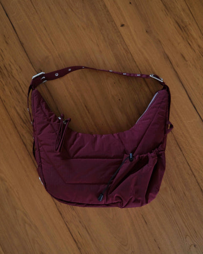 The Medium Utility Bag - Merlot