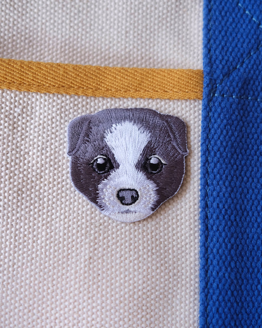 Border Collie Iron-on Patch