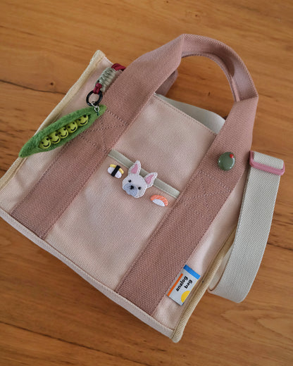 Frenchie Clay Bobbin/ Charm