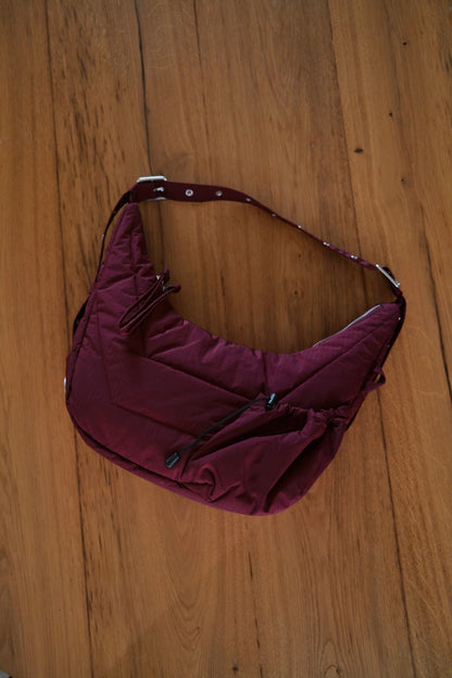 The Medium Utility Bag - Merlot