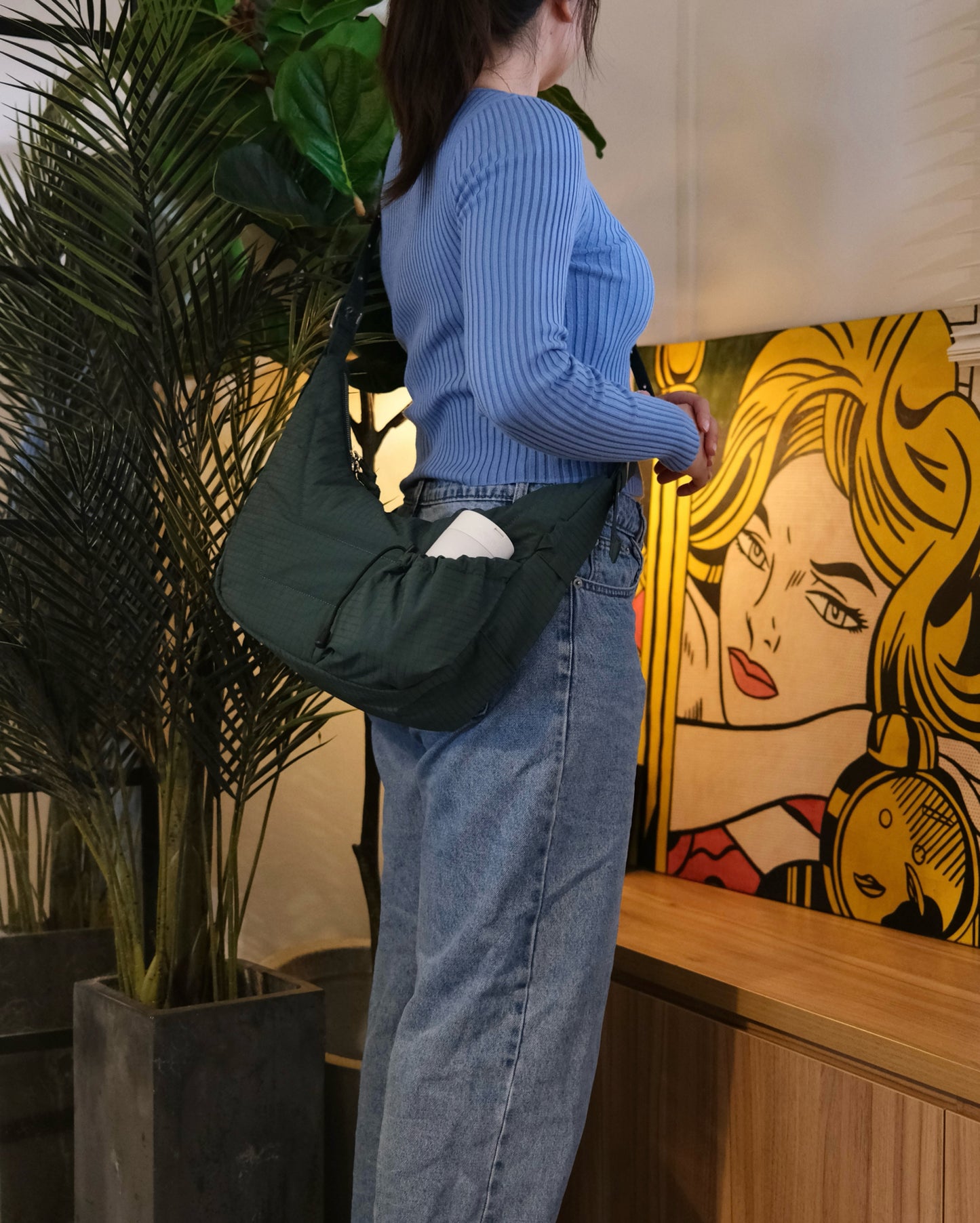 The Medium Utility Bag - Pine