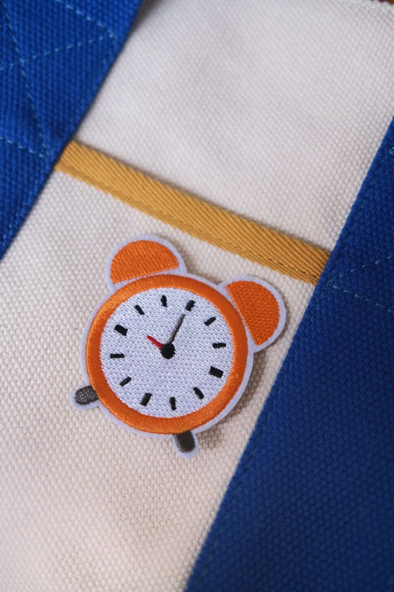 Alarm Clock Iron-on Patch