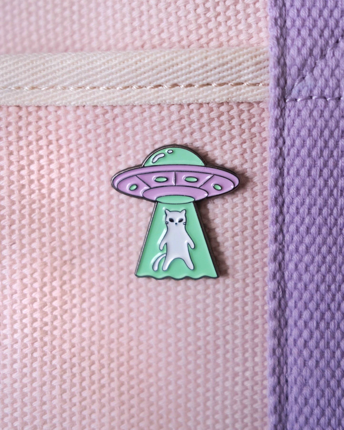 Alien Cat Enamel Pin