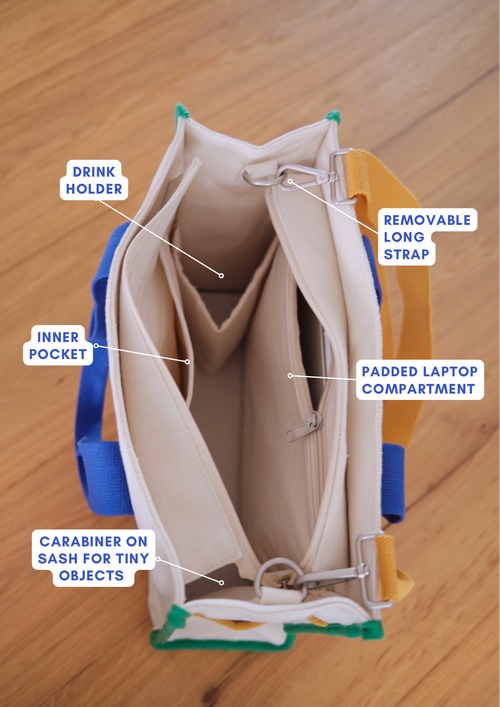 Analog No.5 Laptop Tote (Water Repellent)