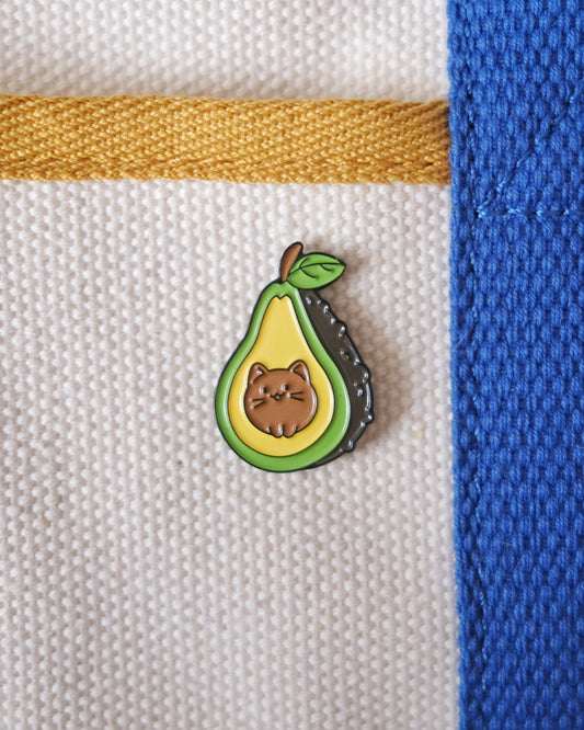 Avocatdo Enamel Pin Analog Company