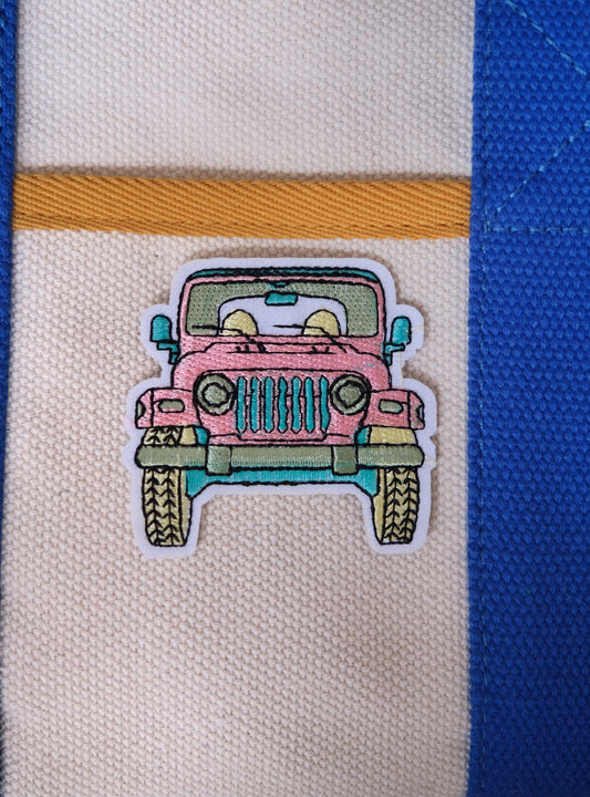 Off-roader Iron-on Patch.