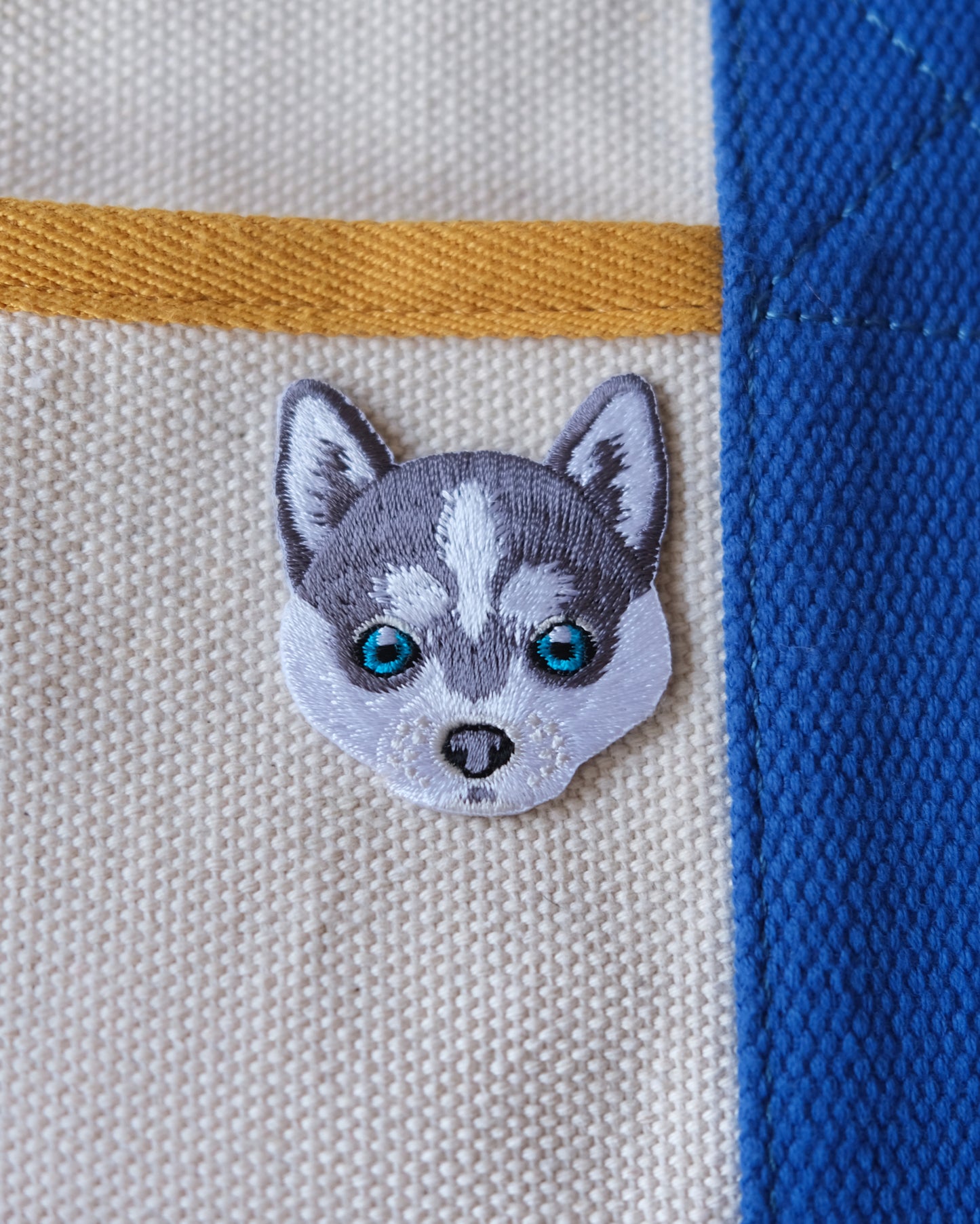 Siberian Husky Iron-on Patch