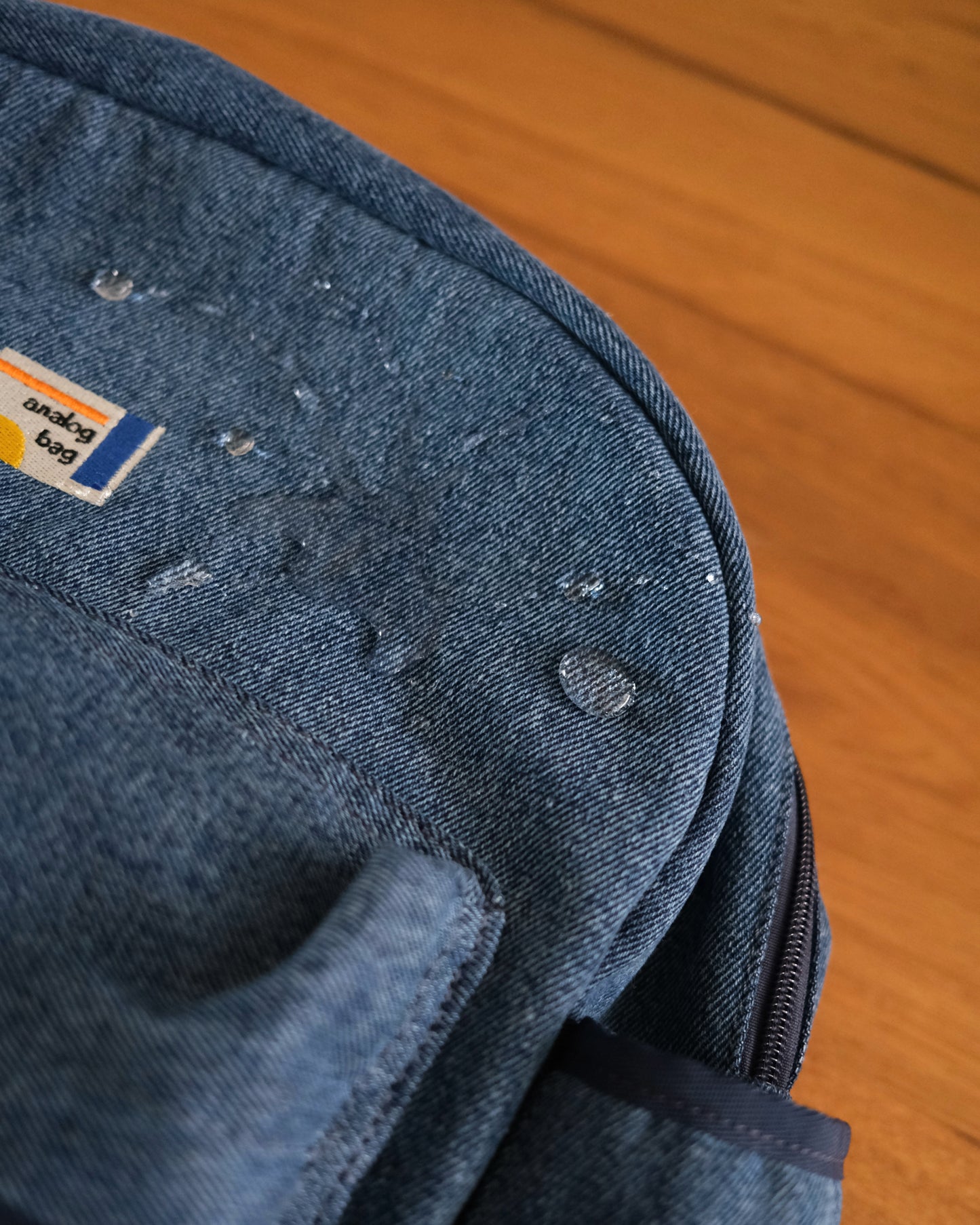 The Denim Analog Backpack (Water Repellent)