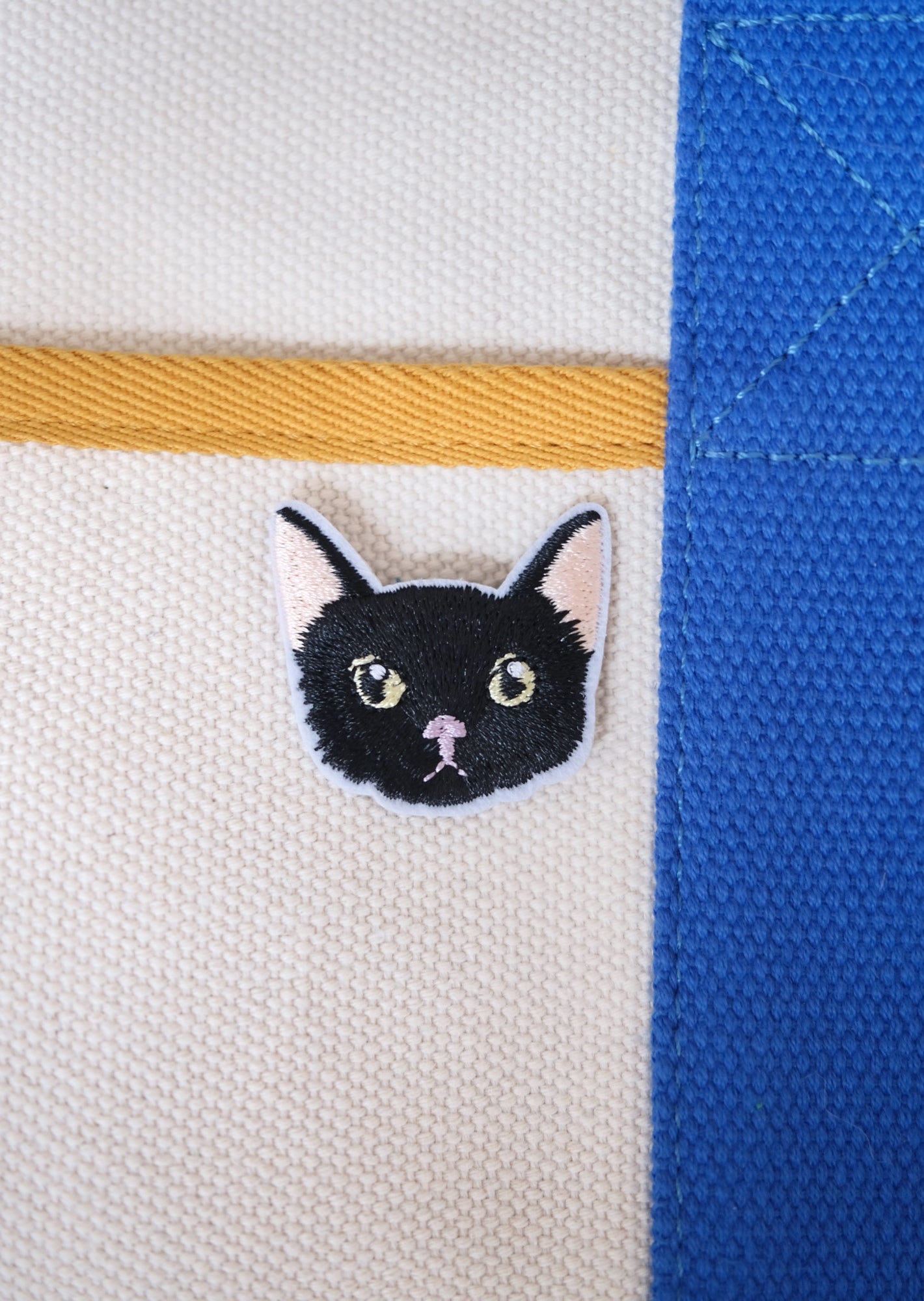 Black Cat Iron-on Patch Analog Company