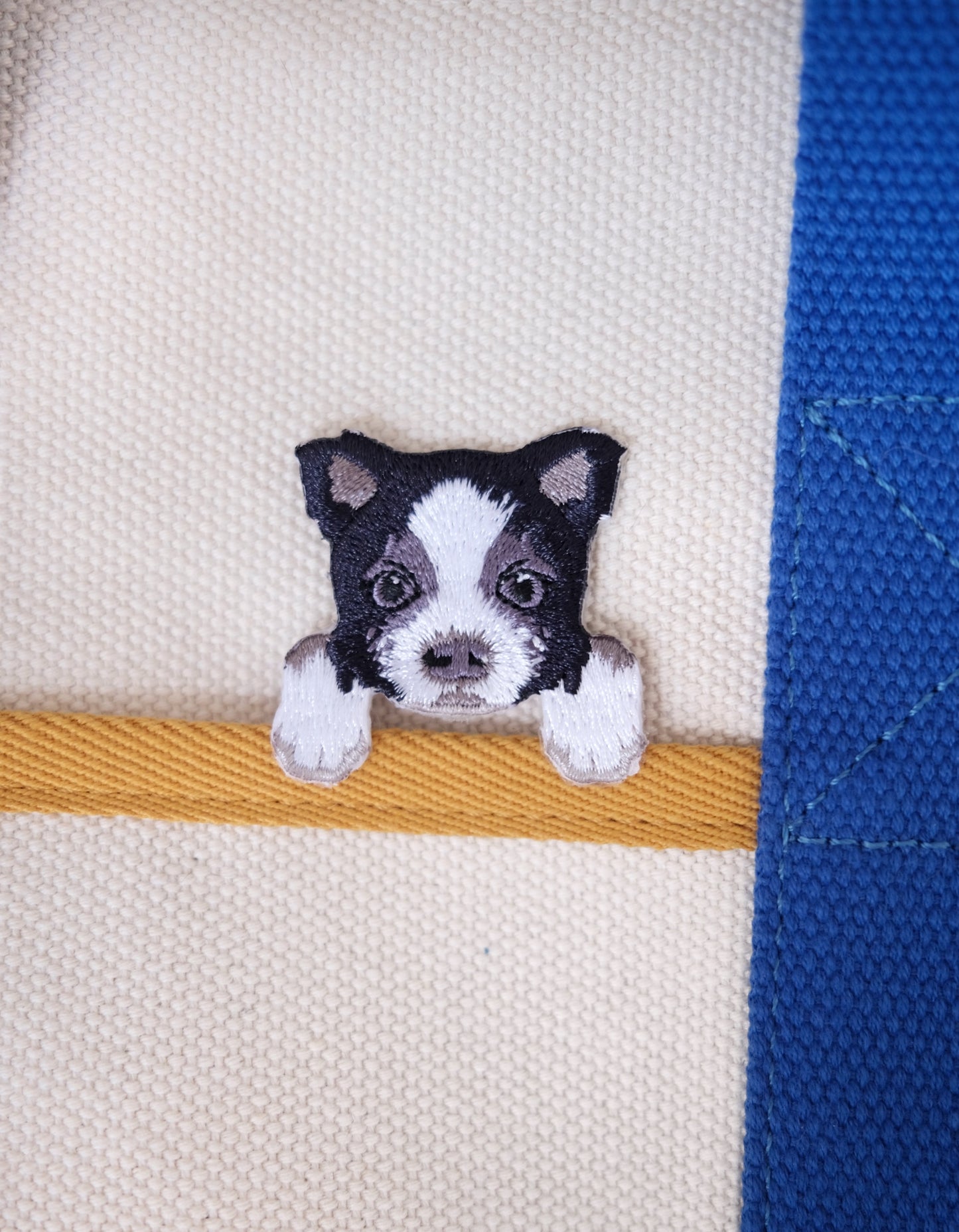 Border Collie Iron-on Patch Analog Company