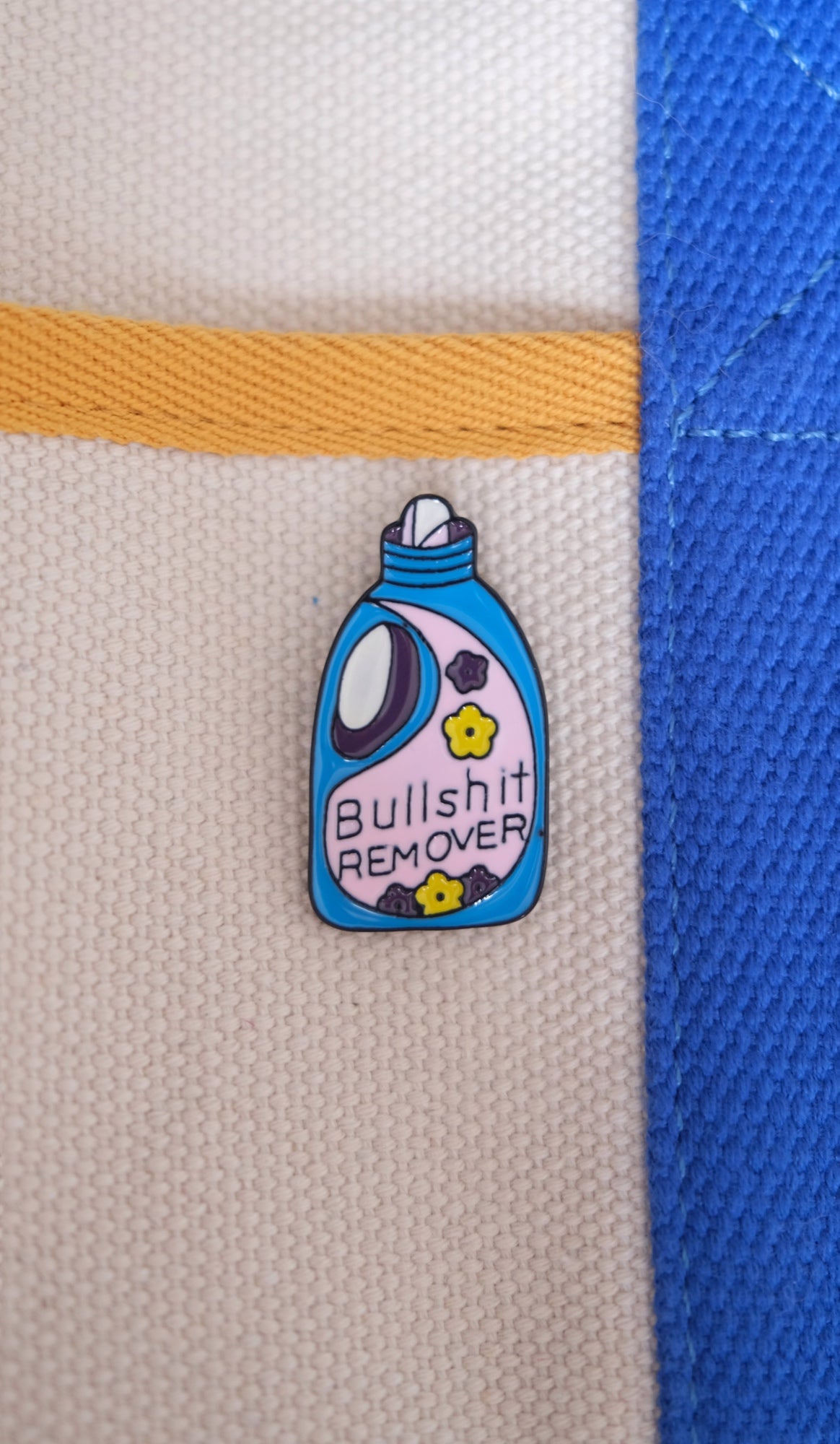 “BullShit Remover” Enamel Pin Analog Company