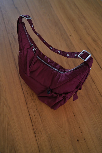The Medium Utility Bag - Merlot