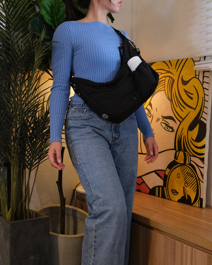 The Medium Utility Bag - Noir