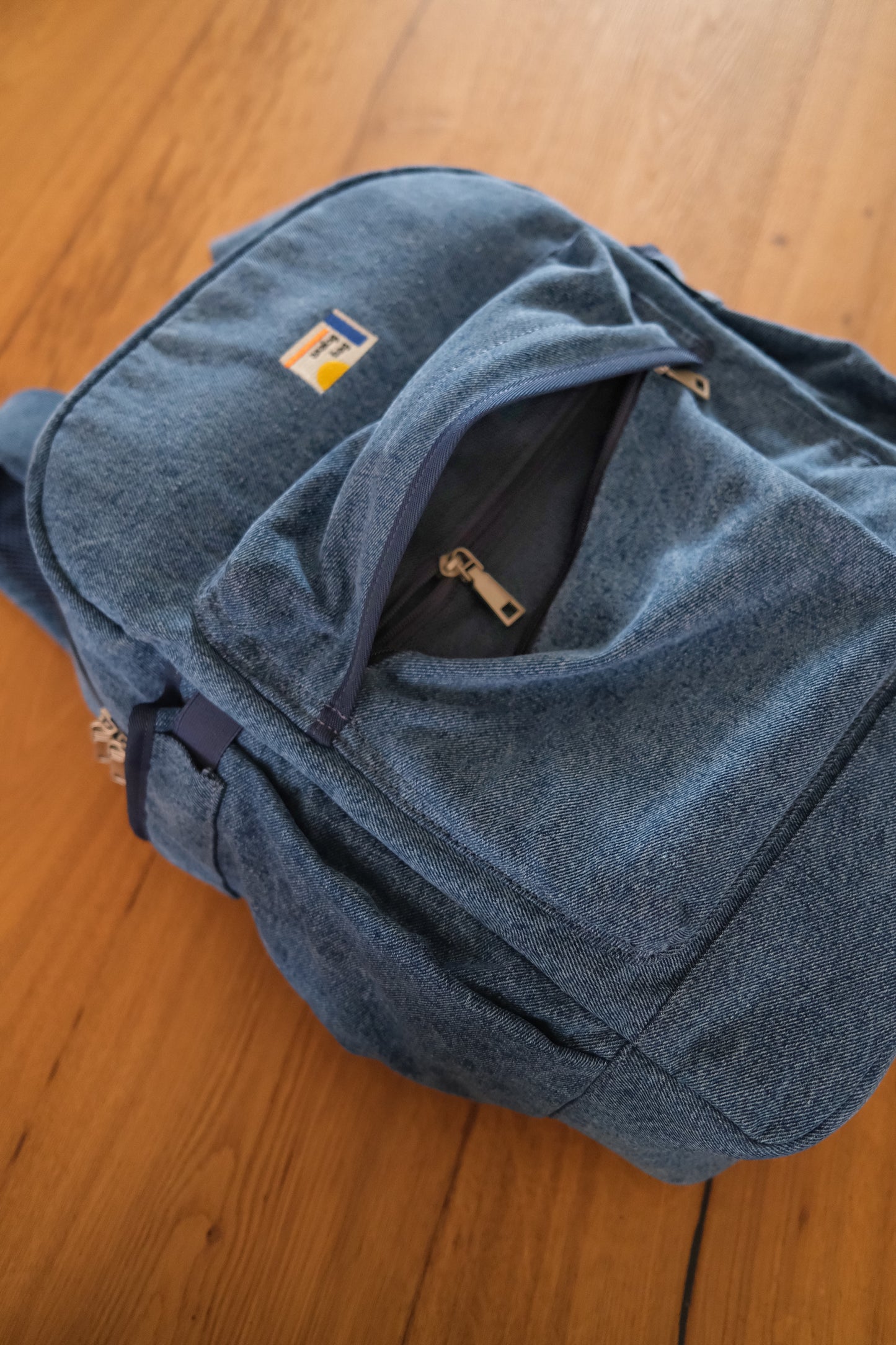 Coming soon: The Denim Analog Backpack (Water Repellent)