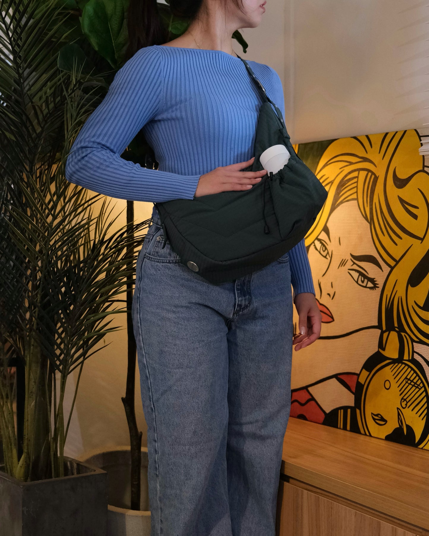 The Medium Utility Bag - Pine