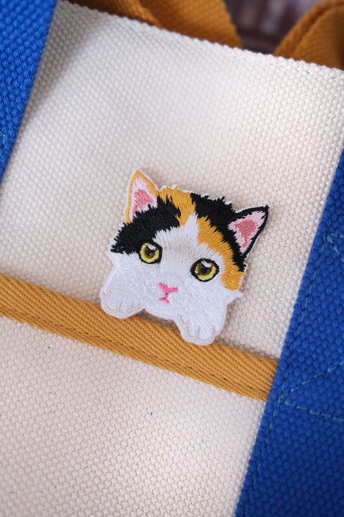 Calico Kitten Iron-on Patch