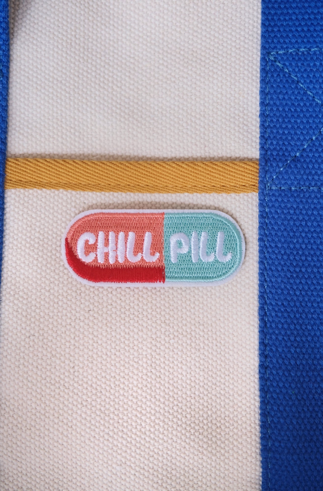 Chill Pill Iron-on Patch Analog Company