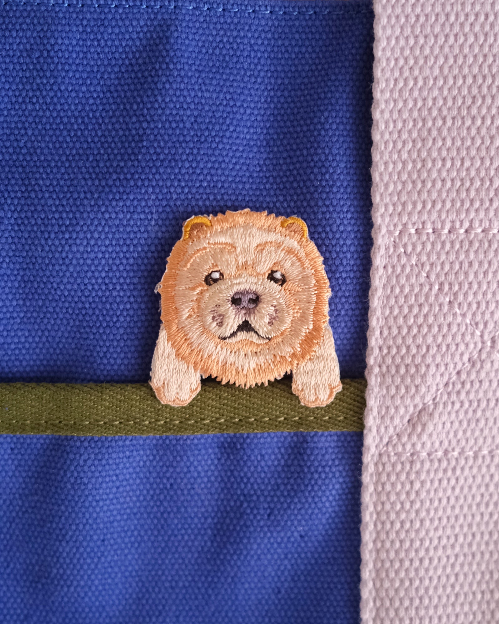 Chow Chow Iron-on Patch Analog Company