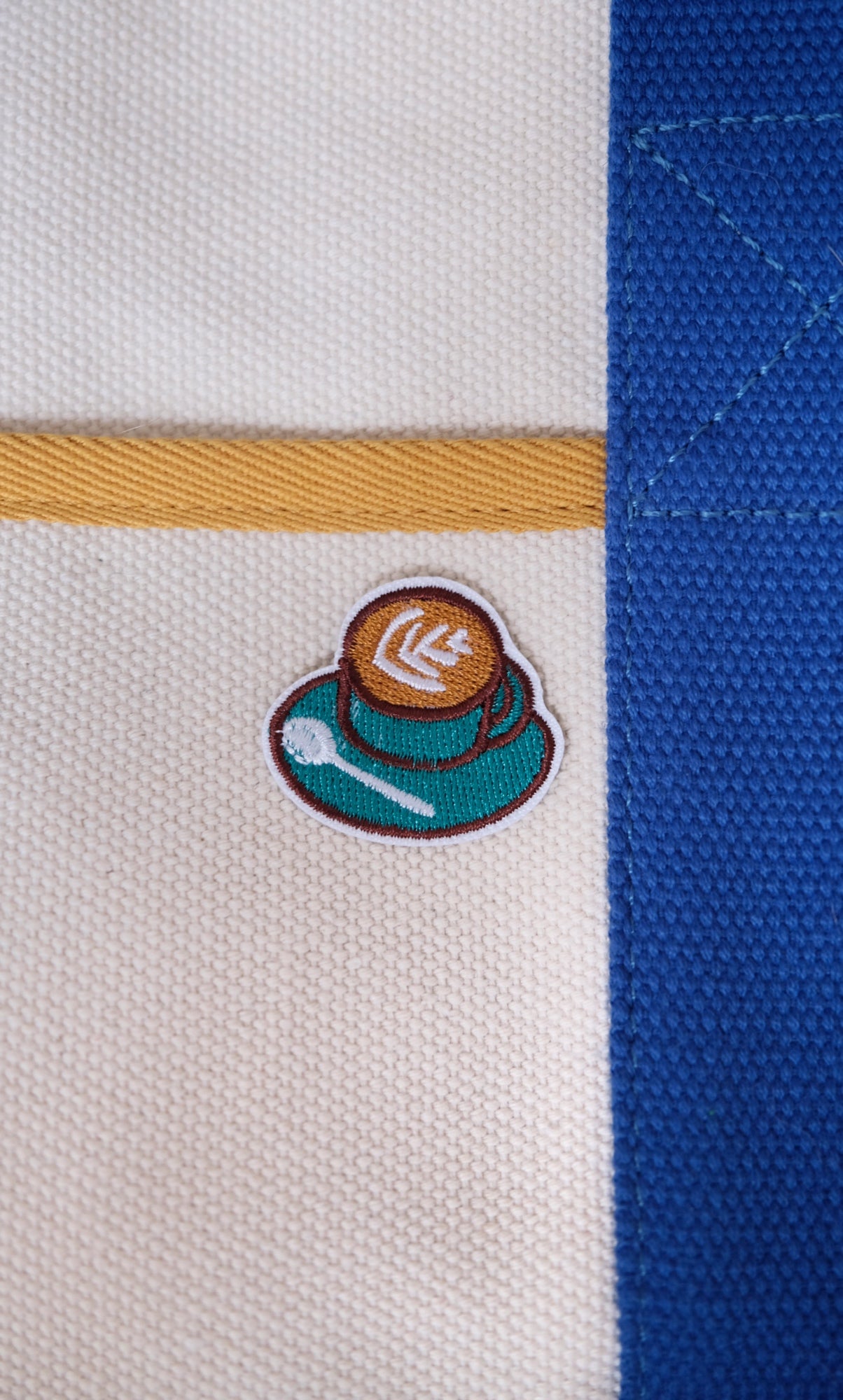 Coffee Cup Iron-on Patch Analog Company