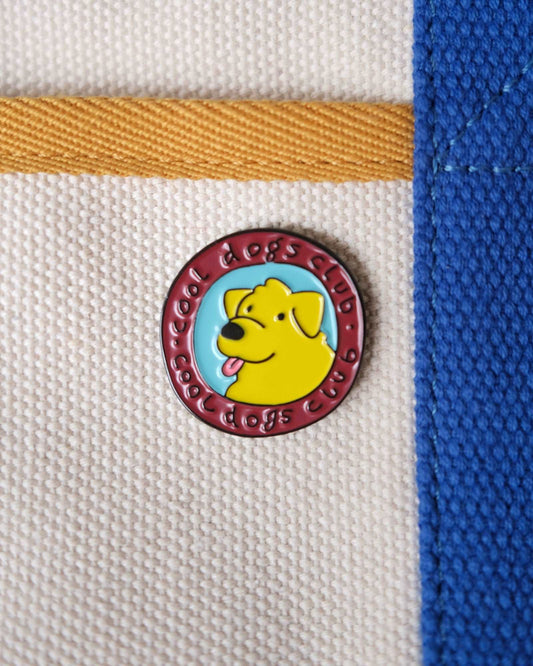 "Cool Dogs Club" Enamel Pin