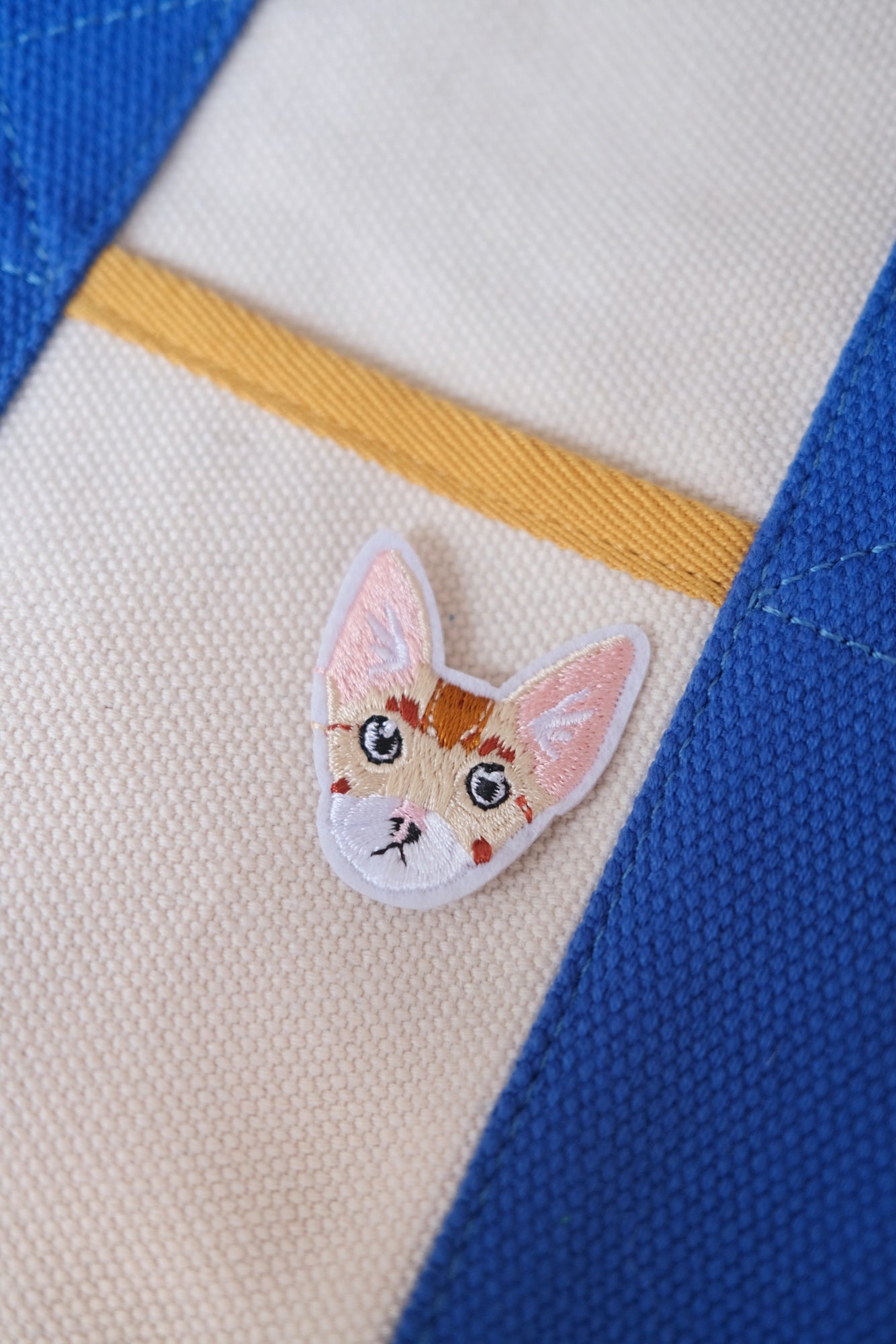 Cornish Rex Cat Iron-on Patch Analog Company