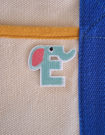 Animal Alphabets Iron-on Patch