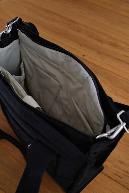 The Black Laptop Tote V2