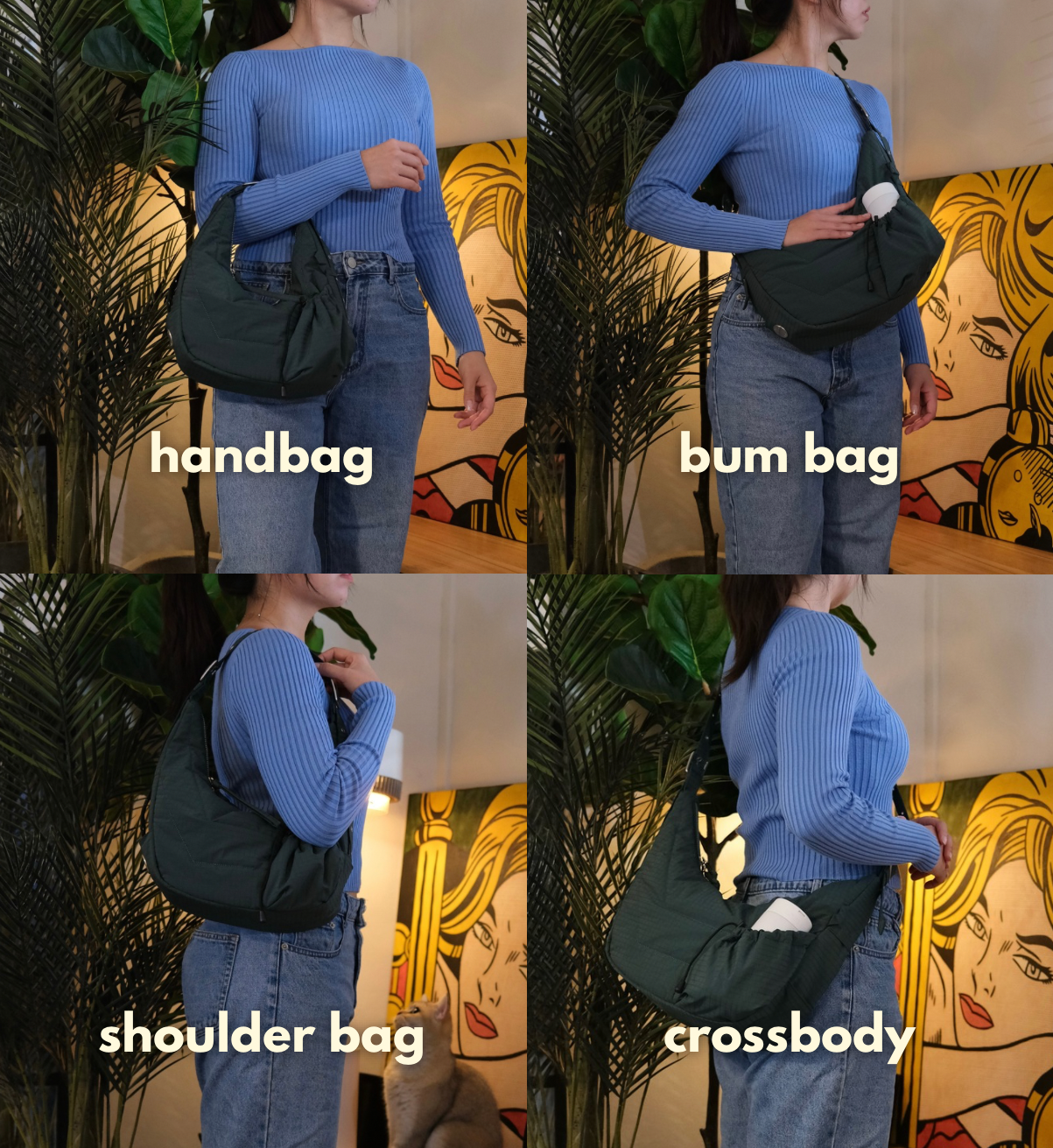 The Medium Utility Bag - Pine