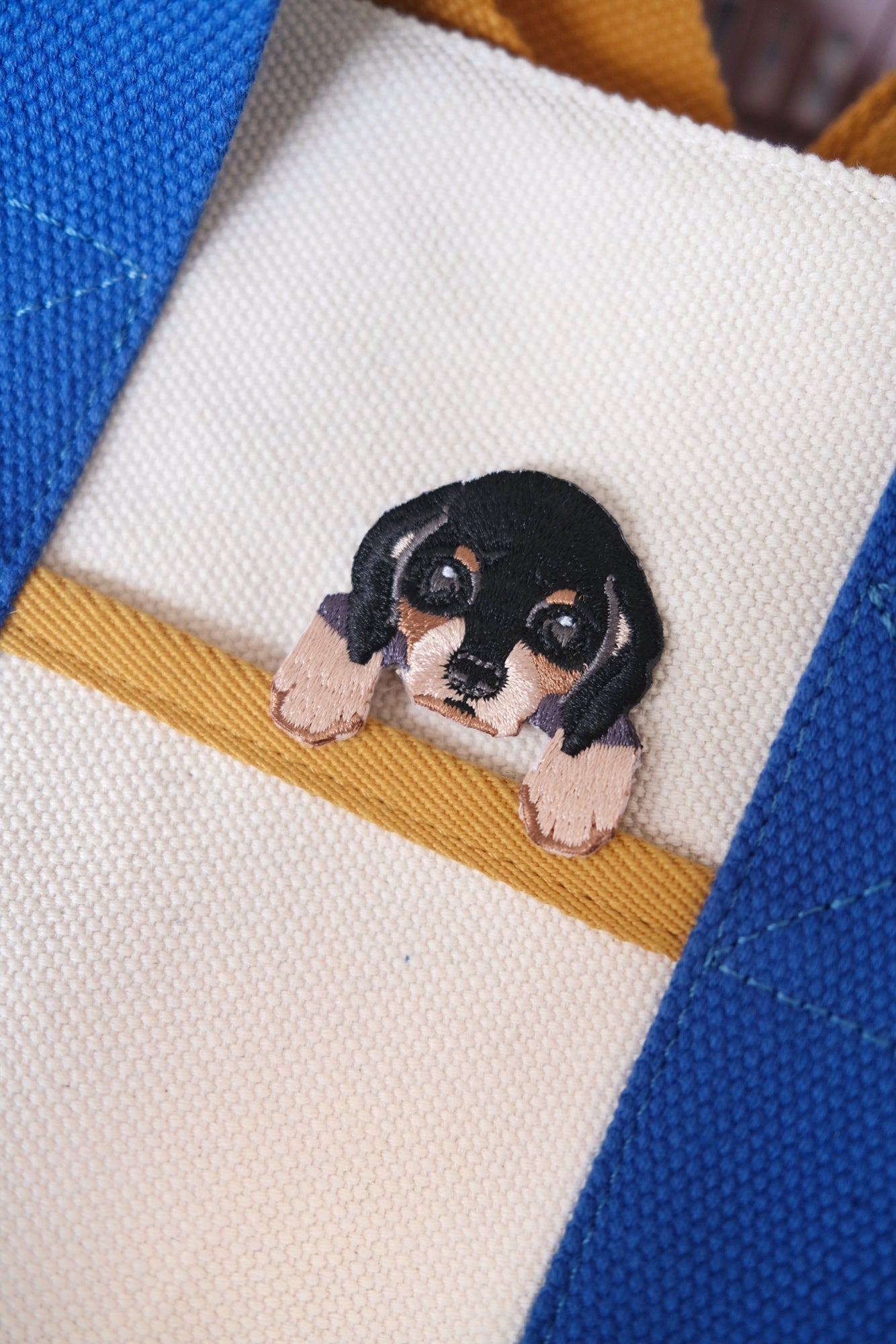 Dachshund Iron-on Patch Analog Company