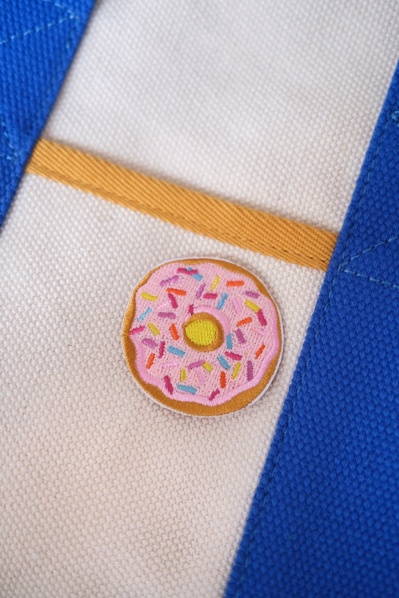 Donut Iron-on Patch Analog Company