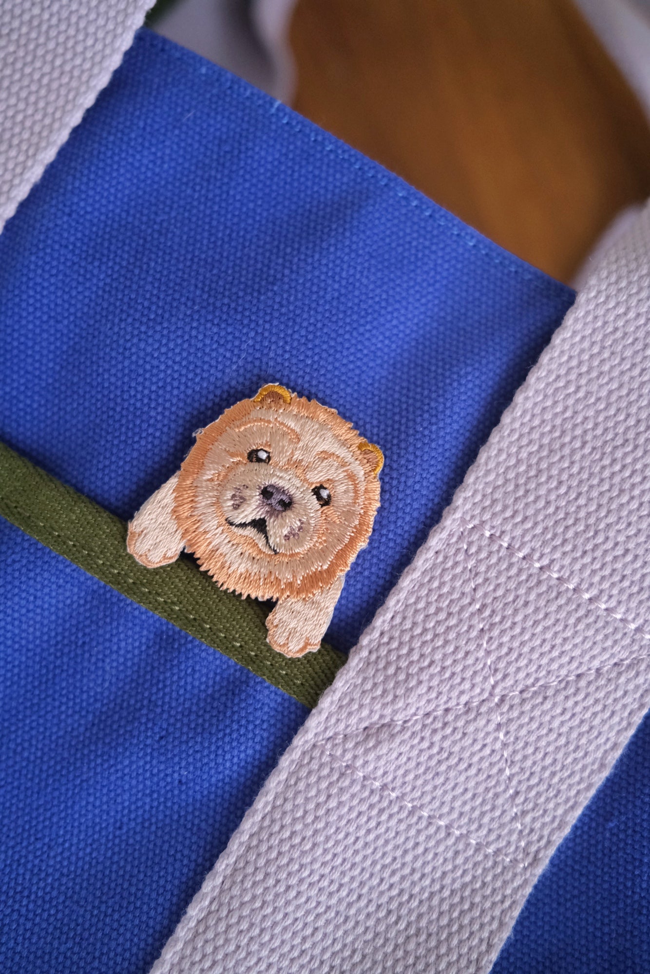 Chow Chow Iron-on Patch.