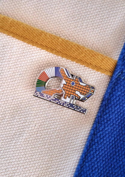 Singapore Dragon Playground Enamel Pin